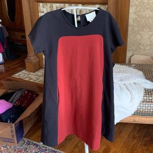Kate spade colorblock pocketed dress. Worn once.‎ Retail 495